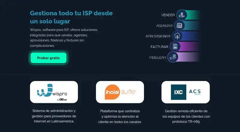 Wispro's own site