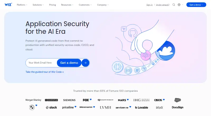 Wiz Code's own site