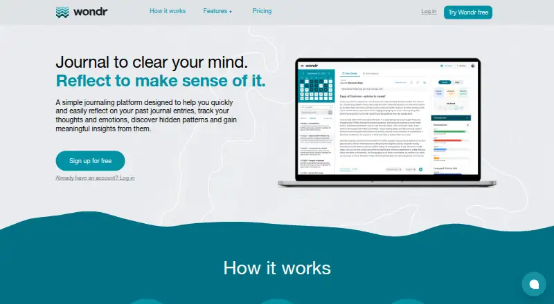 Wondr Journal's own site