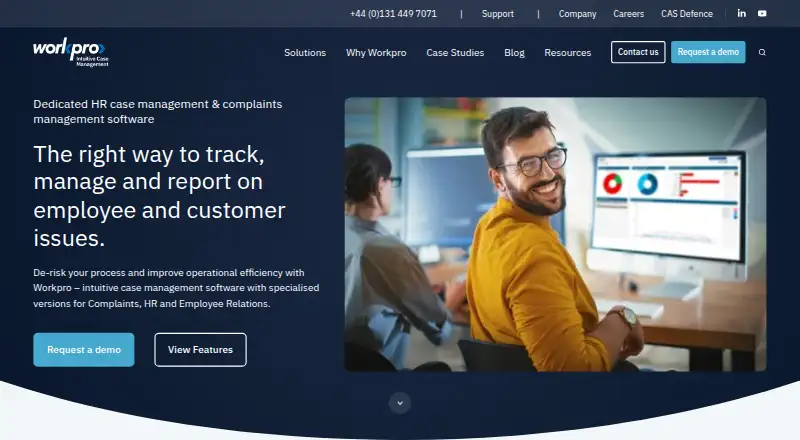 Workpro Casework's own site