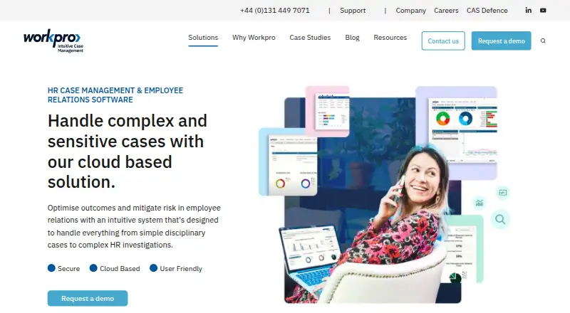 Workpro HR's own site