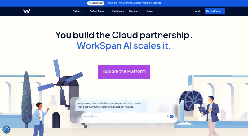 WorkSpan Ecosystem Cloud's own site