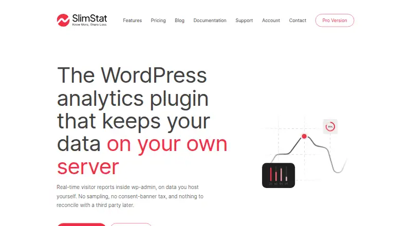 SlimStat Analytics's own site