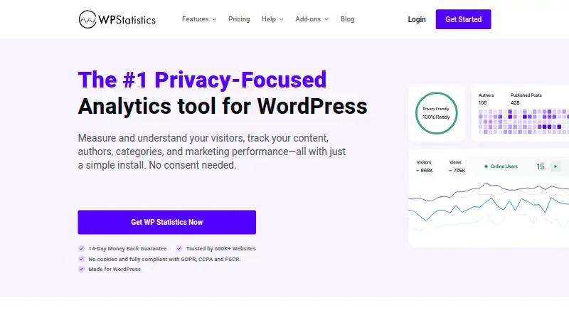 WP Statistics's own site