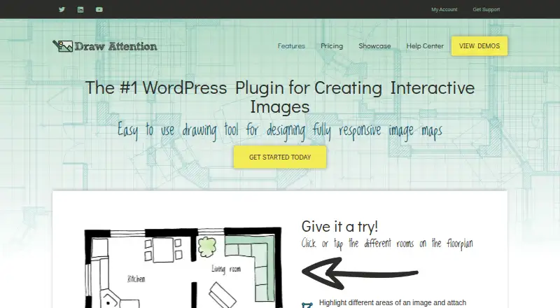 Draw Attention's own site