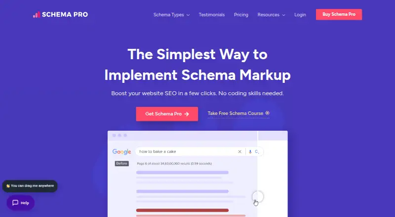 Schema Pro's own site