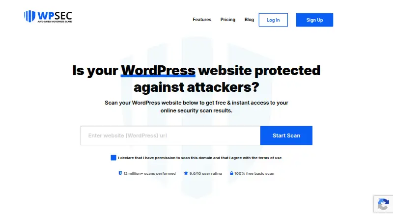 WPSec's own site