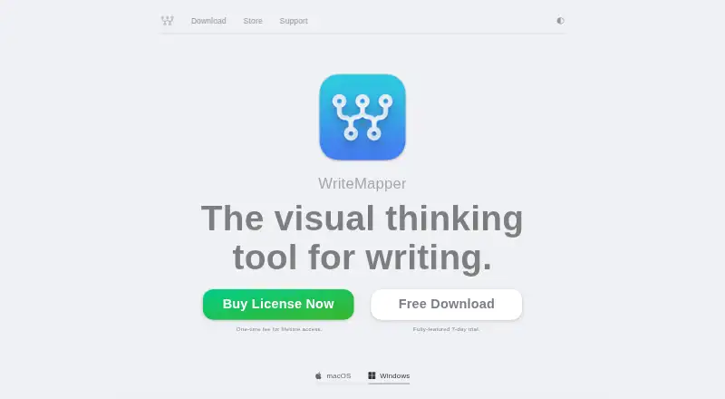 WriteMapper's own site