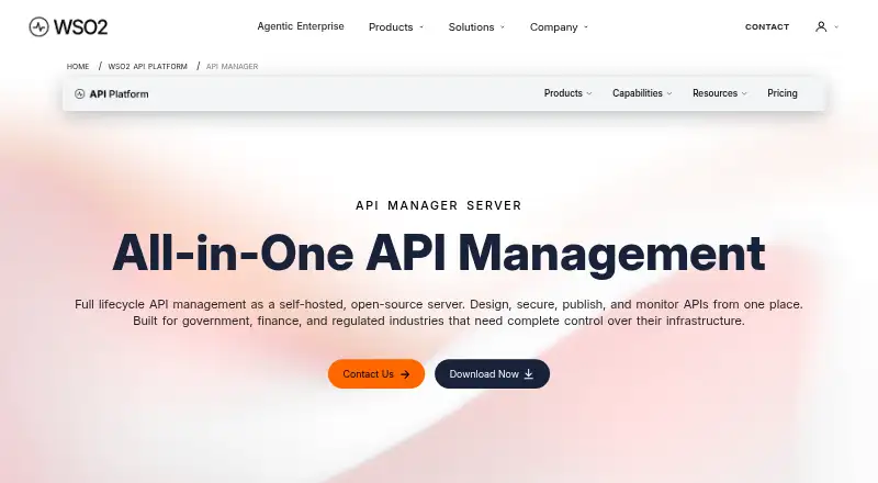 WSO2 API Manager's own site