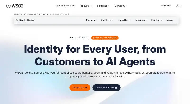 WSO2 Identity Server's own site