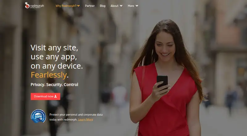 Redmorph Browser Controller's own site