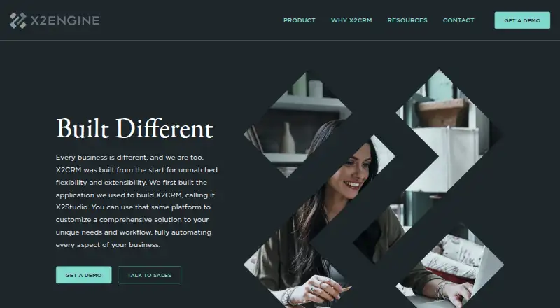 X2CRM's own site