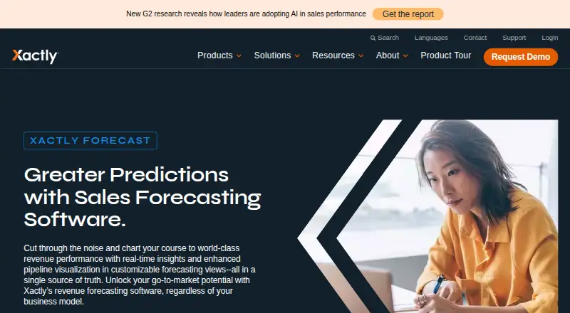 Xactly Forecast's own site