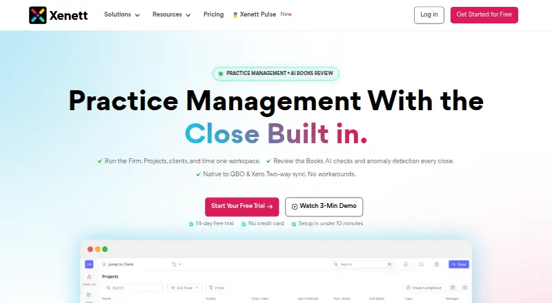 Xenett's own site