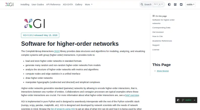 XGI's own site