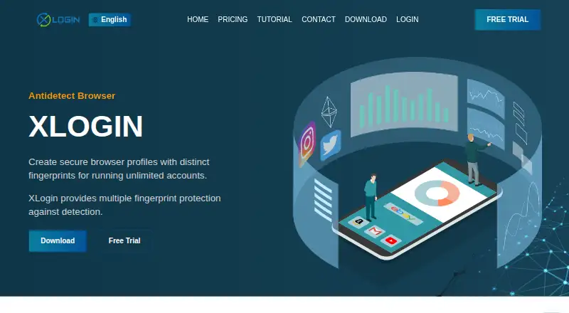 XLogin's own site