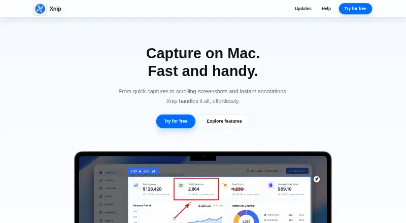Xnip's own site