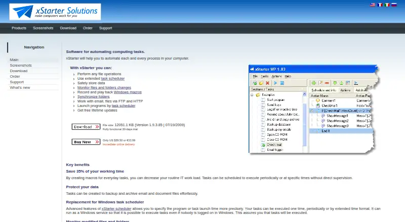 xStarter's own site