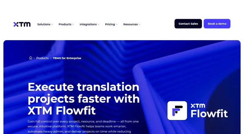 FlowFit by XTM's own site