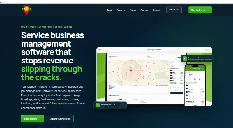 Your Dispatch Partner's own site