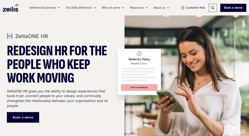 ZellisONE HR's own site