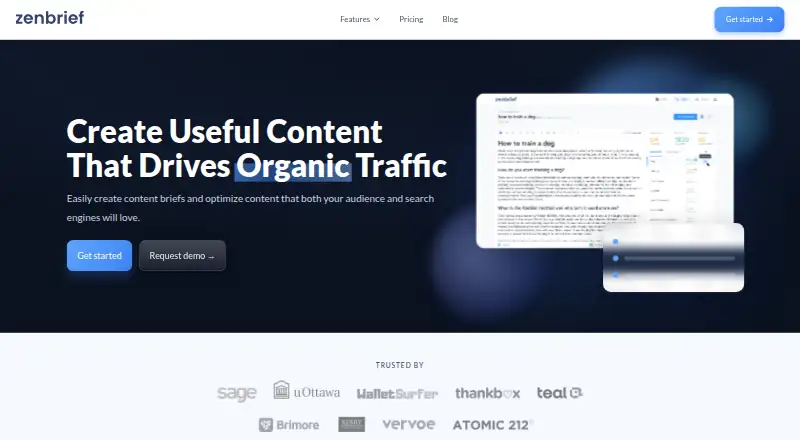 Zenbrief's own site
