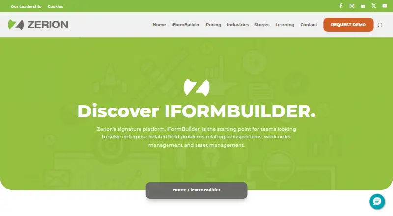 iFormBuilder's own site