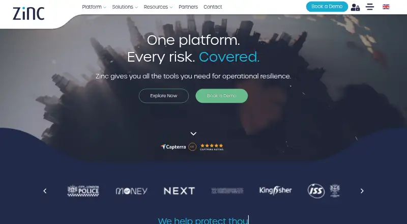 Zinc's own site