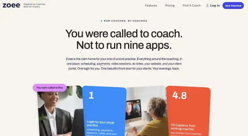 Zoee's own site