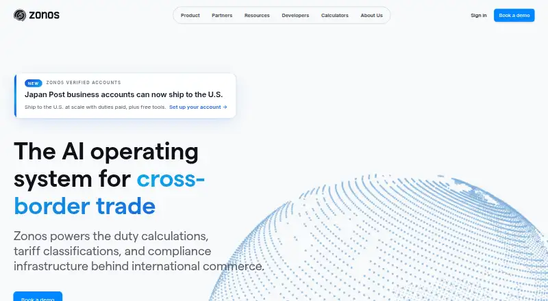 Zonos's own site