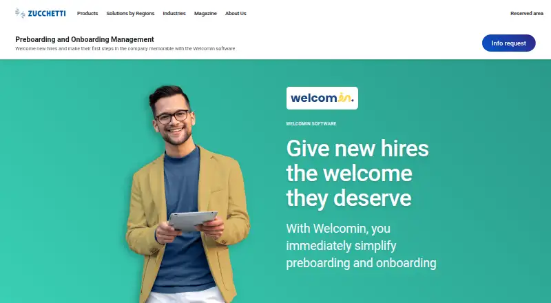 Welcomin's own site