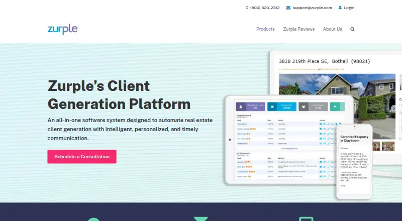 Zurple's own site