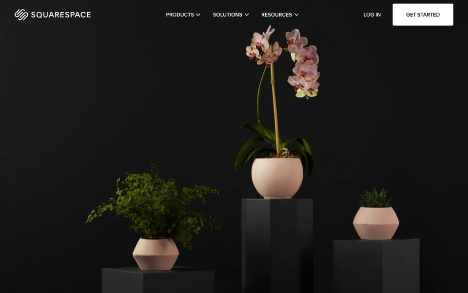 Squarespace's own site