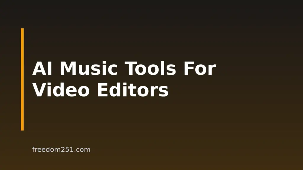 Best Text-to-Music AI Tools for Budget Video Editors in 2026