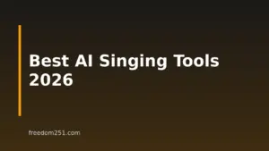 10 Best AI Singing Voice Generators For 2026
