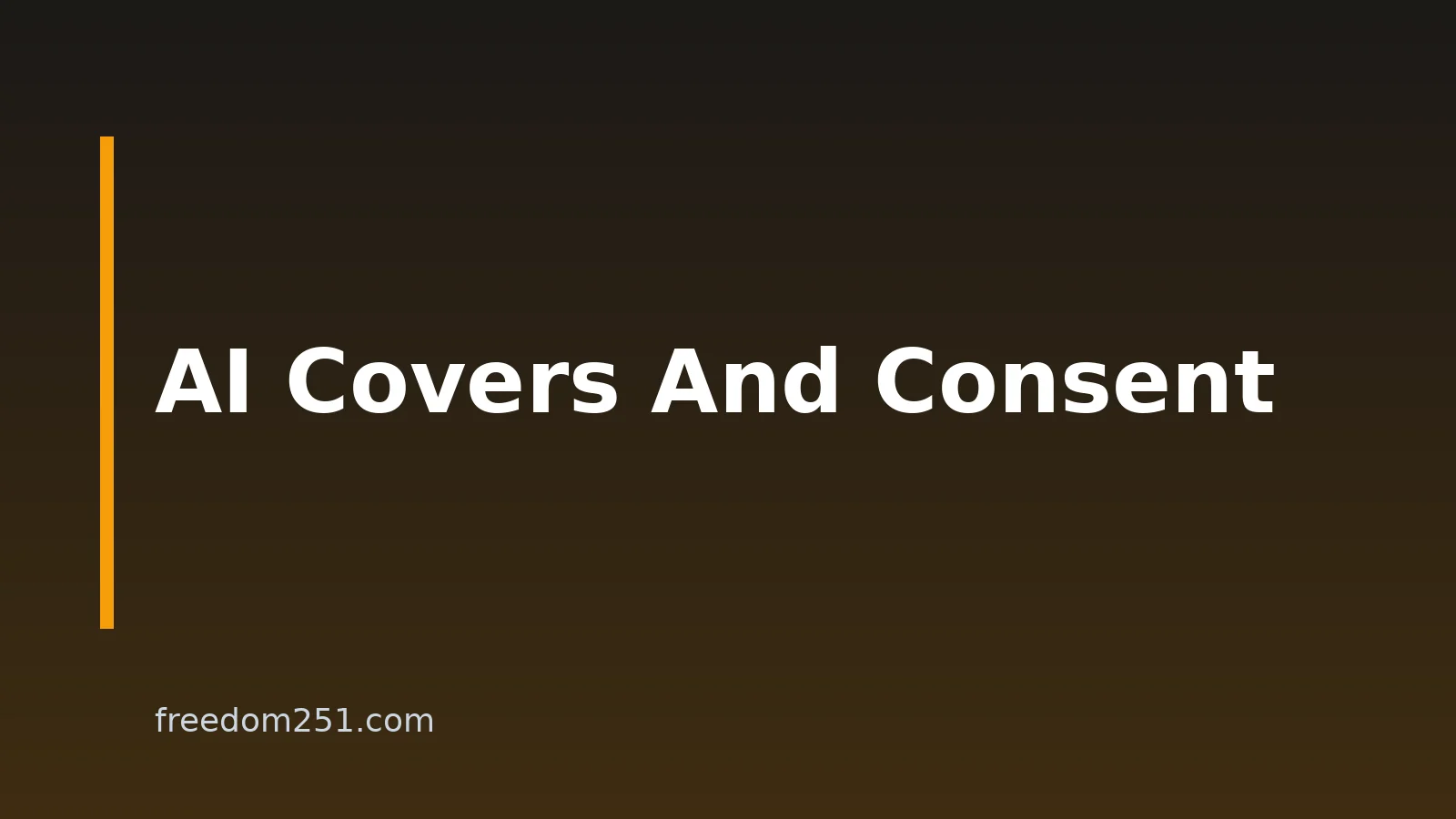What Is a Cover Song? AI Covers, Rights, And Consent