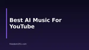 8 Best AI Music Generators For YouTube In 2026 (Royalty-Free Picks)
