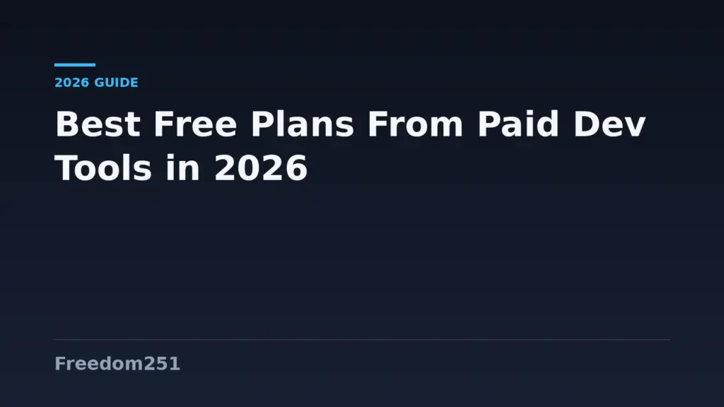 Best Free Plans From Paid Code Quality and Security Platforms in 2026