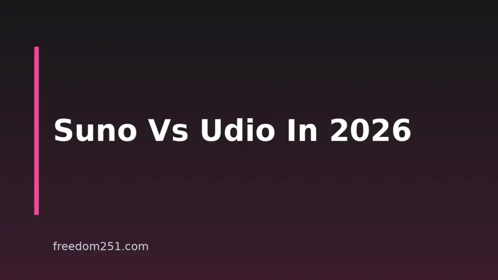 Suno Vs Udio: 8 Best AI Music Alternatives For Budget Users In 2026