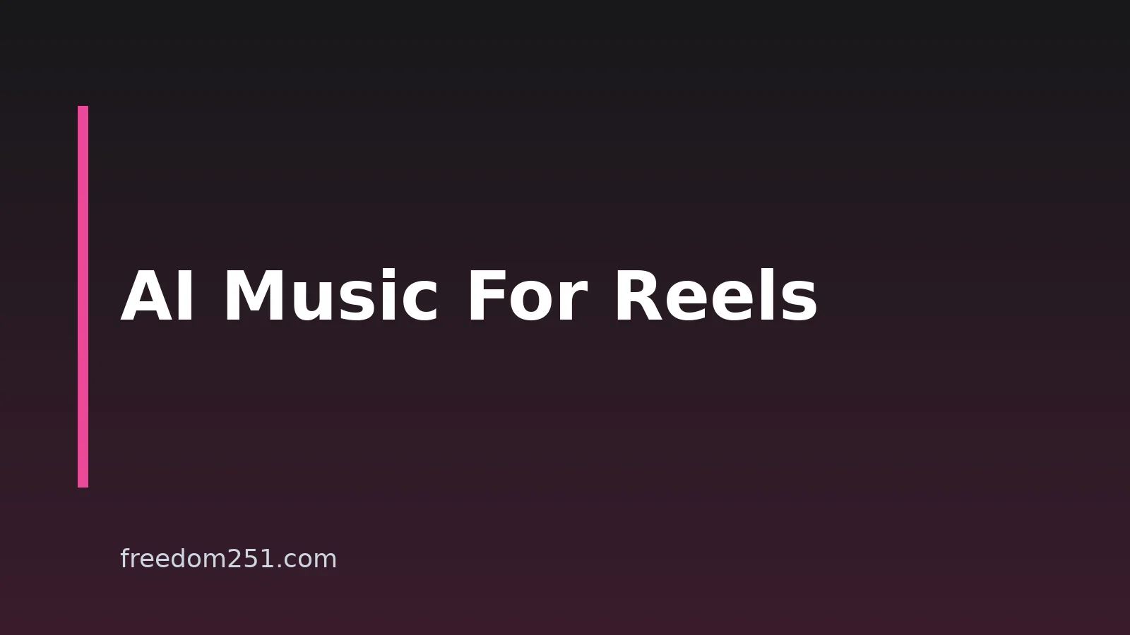 7 AI Music Tools For Instagram Reels In 2026: A Budget Workflow