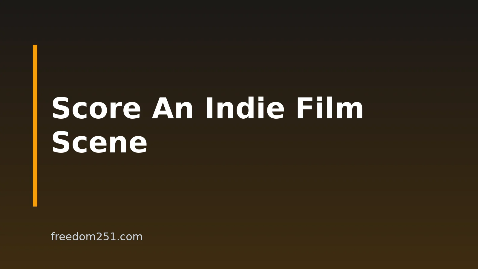 How to Create AI Background Music for an Indie Film on Your Phone