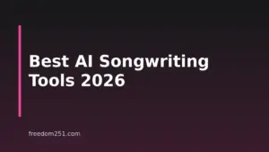 10 Best AI Songwriting Tools And Assistants In 2026